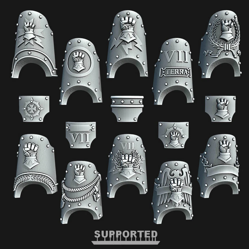 Terminator Leg Armour — Warhammer 40K (Space Marines) 3D printable STL model