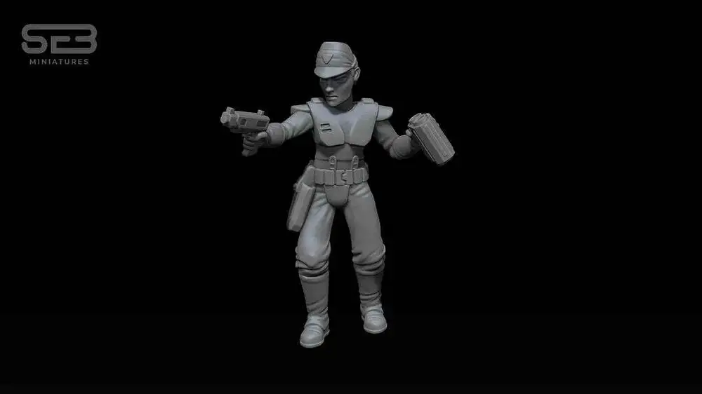 Imperial Officer — Star Wars 3D printable STL model