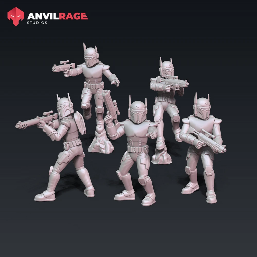 Imperial Super Commando Squad — Star Wars 3D printable STL model