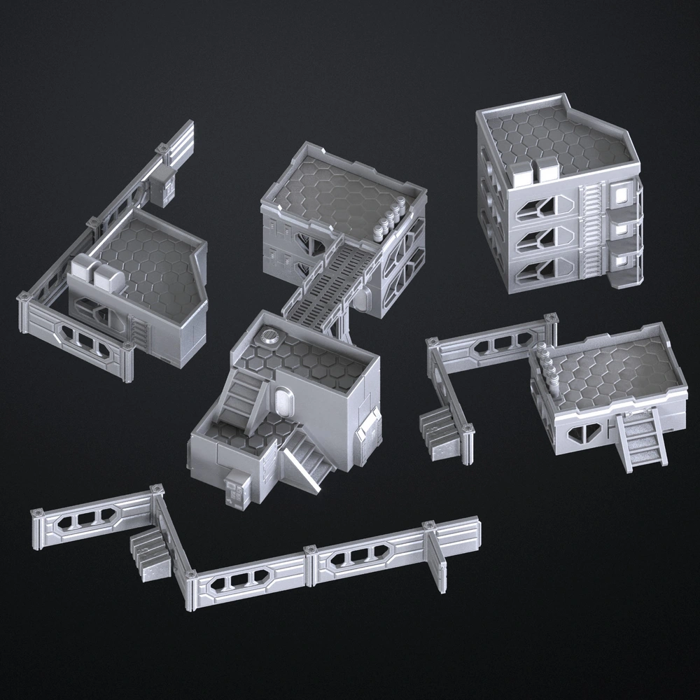 Infinity Terrain — Infinity (Wargame) 3D printable STL model