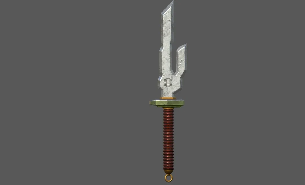 Inverted Spear of Heaven — Jujutsu Kaisen STL render Inverted Spear of Heaven — Jujutsu Kaisen 3D printable STL model