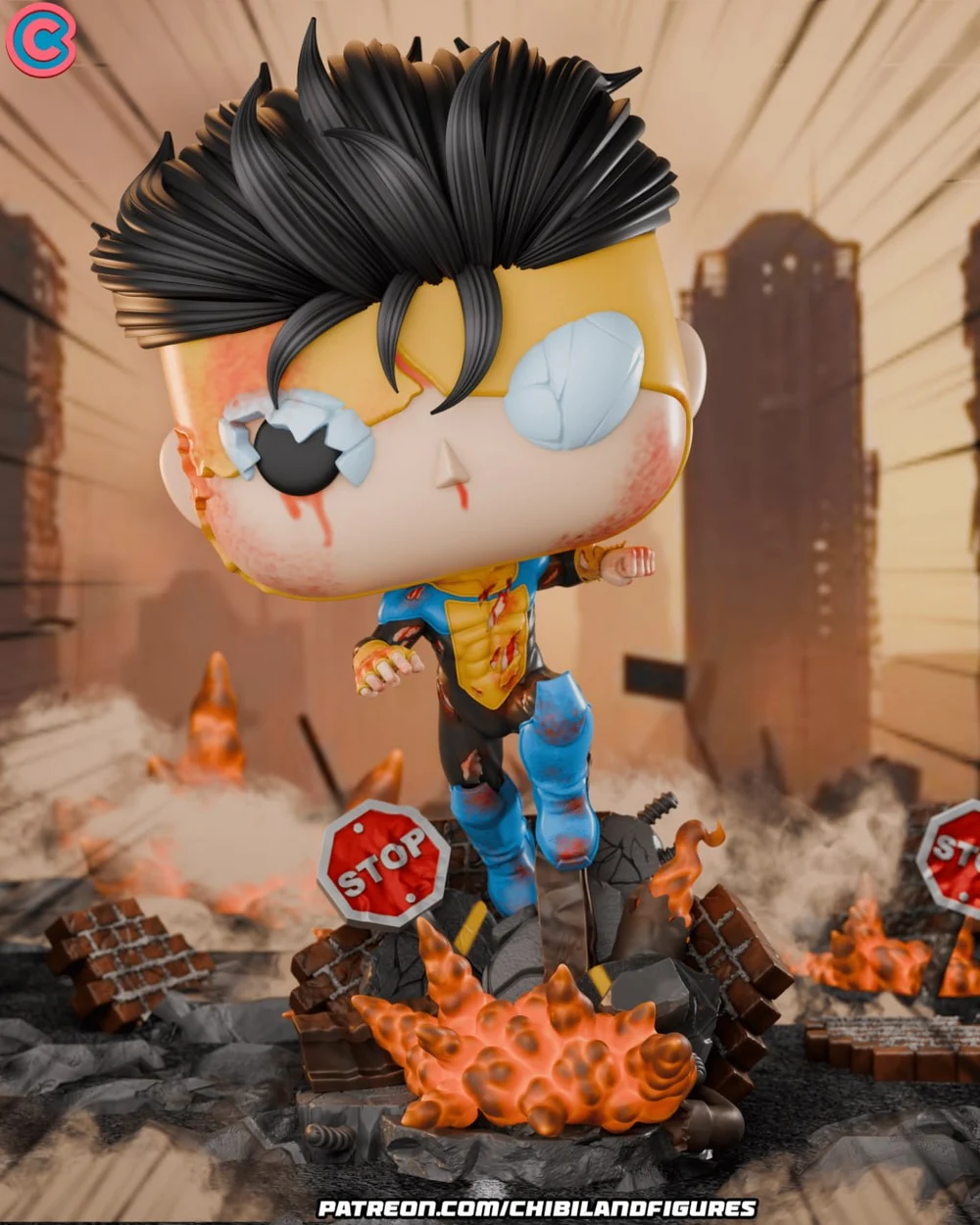 Invincible Funko — Invincible 3D printable STL model