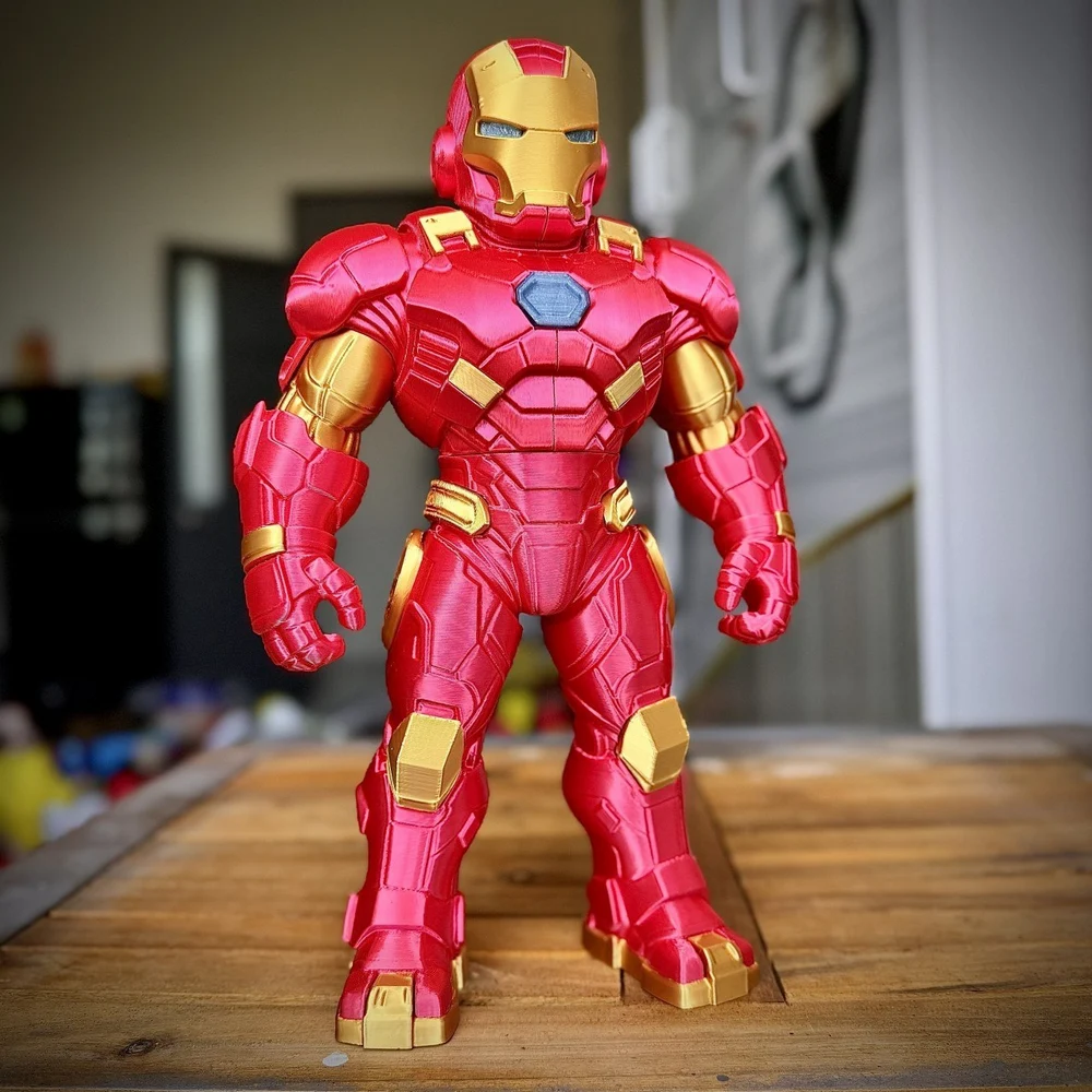 Iron Man — Marvel STL render Iron Man — Marvel 3D printable STL model