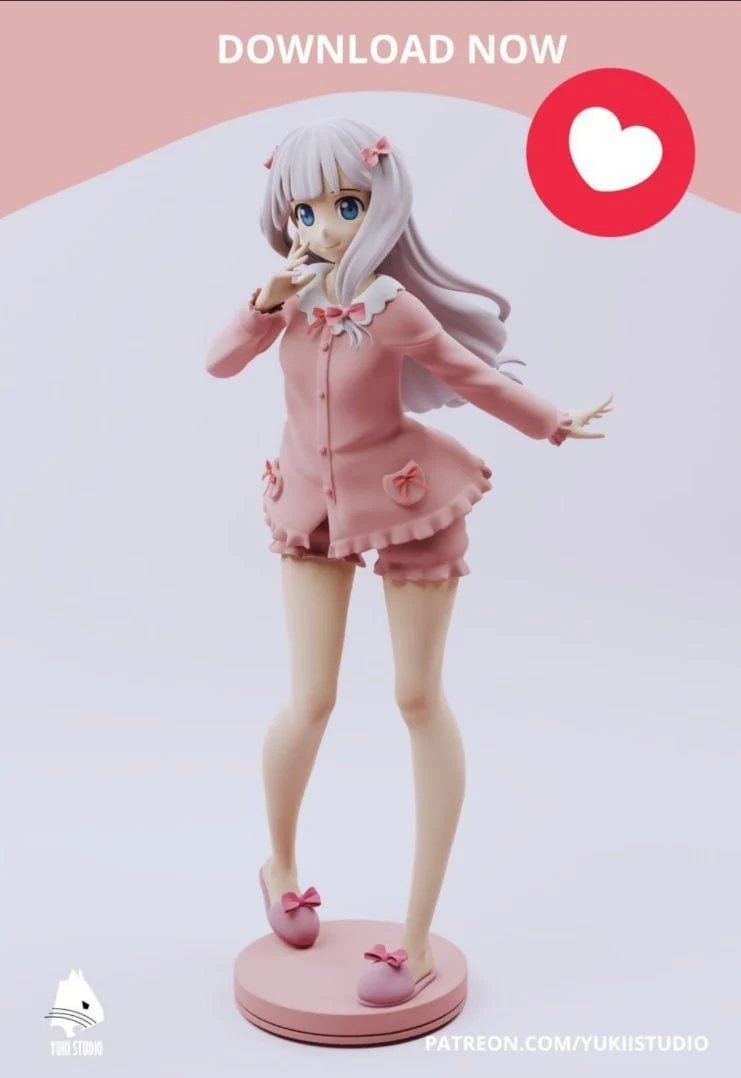 Izumi Sagiri — Eromanga Sensei 3D printable STL model