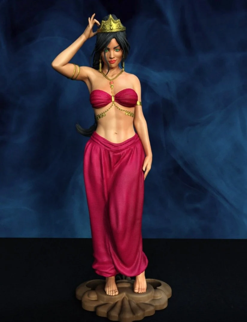 Jasmine – Aladdin 3D printable STL model