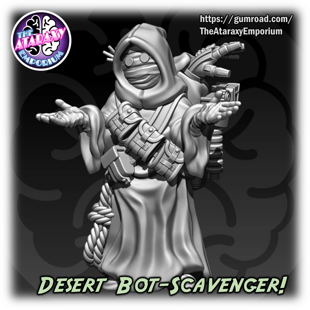 Jawa Trader — Star Wars 3D printable STL model