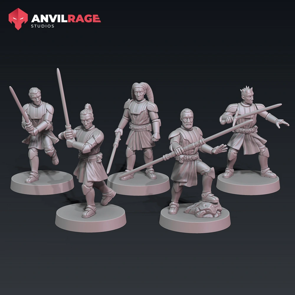 Jedi's — Star Wars 3D printable STL model