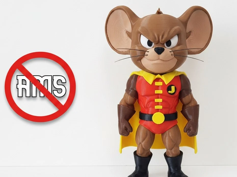 Jerry as Robin — Tom and Jerry / DC Comics 3D printable STL model
