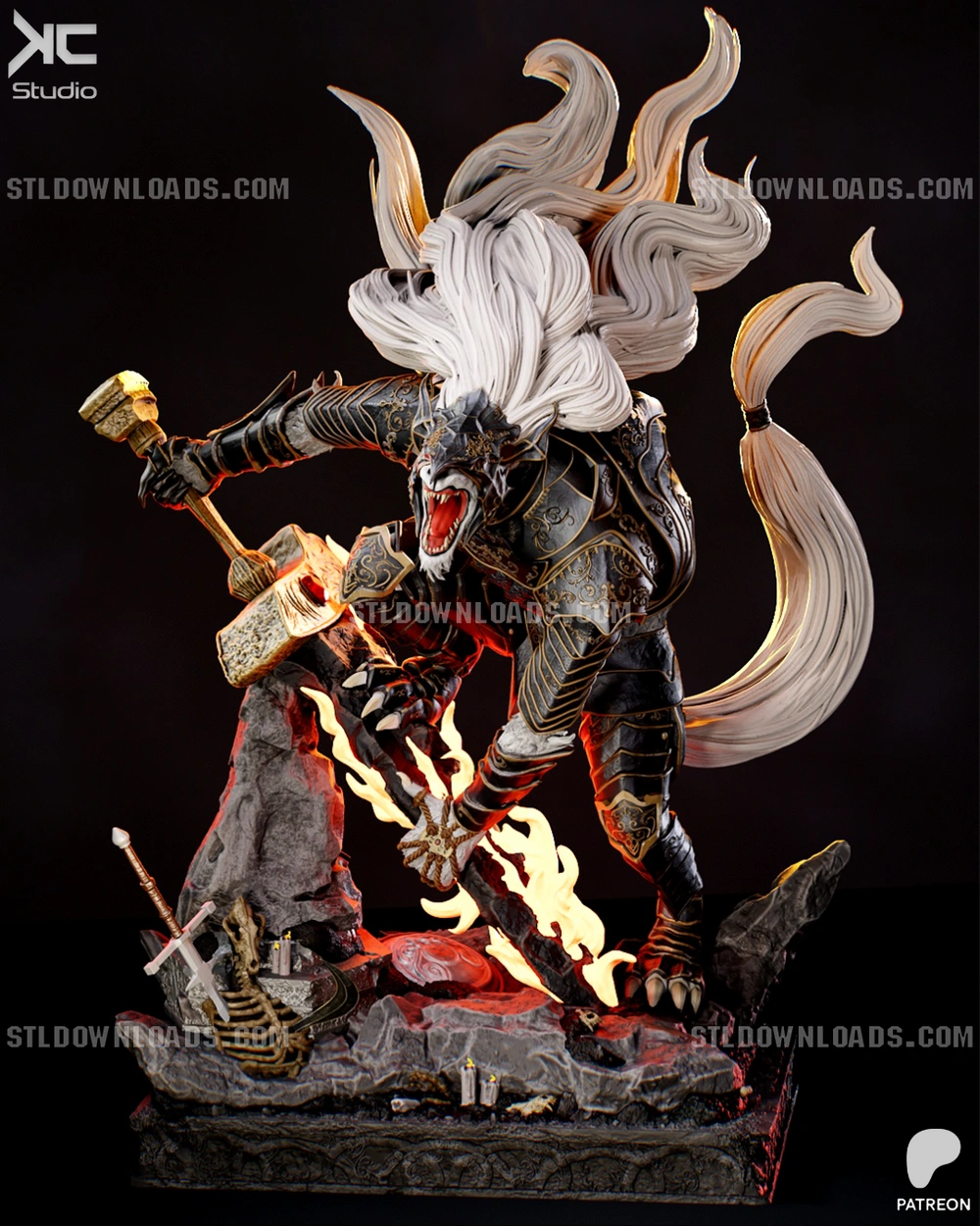 Maliketh — Elden Ring 3D printable STL model