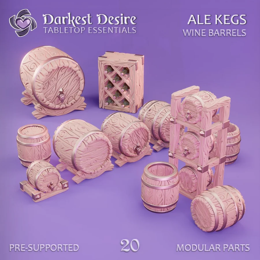 Kegs n Barrels Darkest Desire 3D printable STL model
