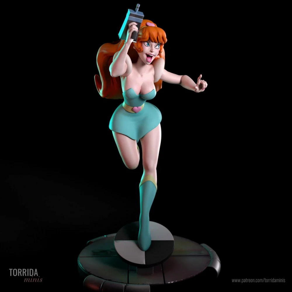 Kimberly — Street Fighter 3D printable STL model
