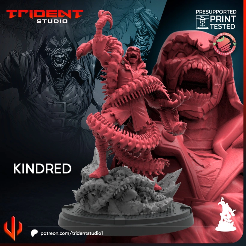 Kindred — League of Legends 3D printable STL model
