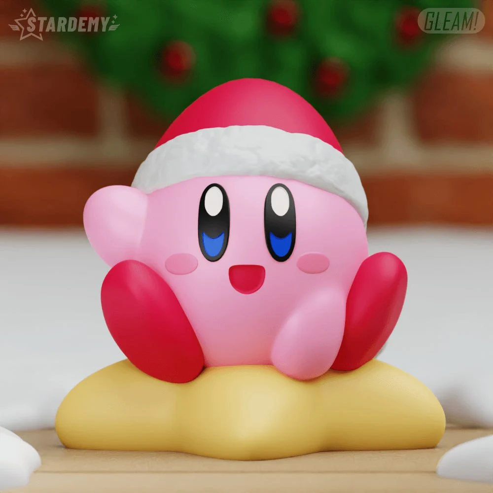 Kirby Christmas — Kirby 3D printable STL model