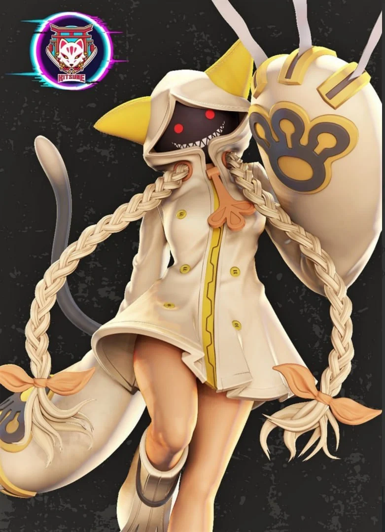 Taokaka — BlazBlue STL render Taokaka — BlazBlue 3D printable STL model
