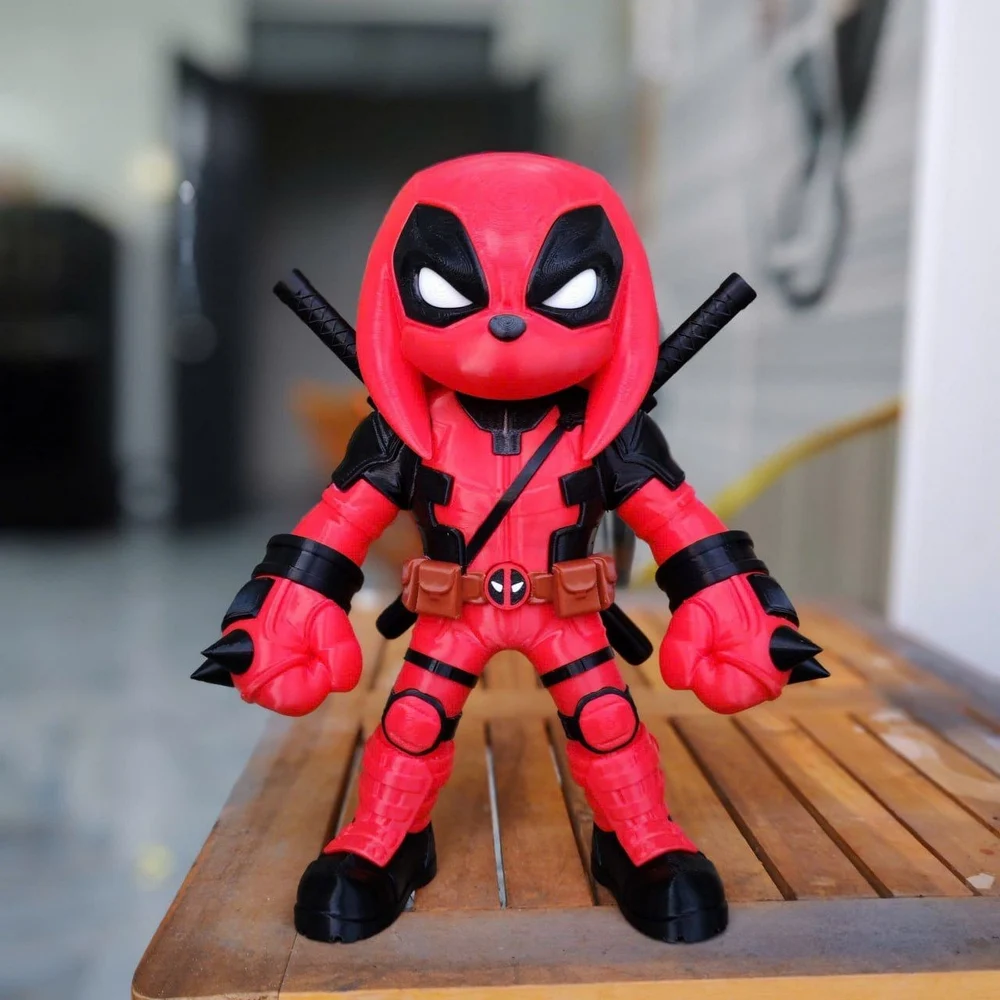 Knuckpool (Knuckles x Deadpool) — Sonic the Hedgehog / Marvel 3D printable STL model