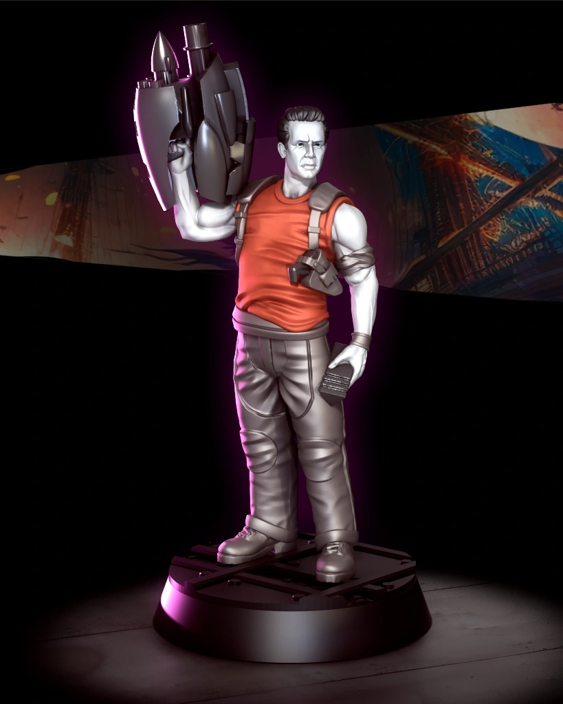 Korban — Sci-Fi / Tabletop 3D printable STL model