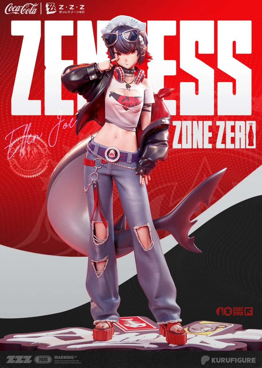 Ellen Joe — Zenless Zone Zero 3D printable STL model