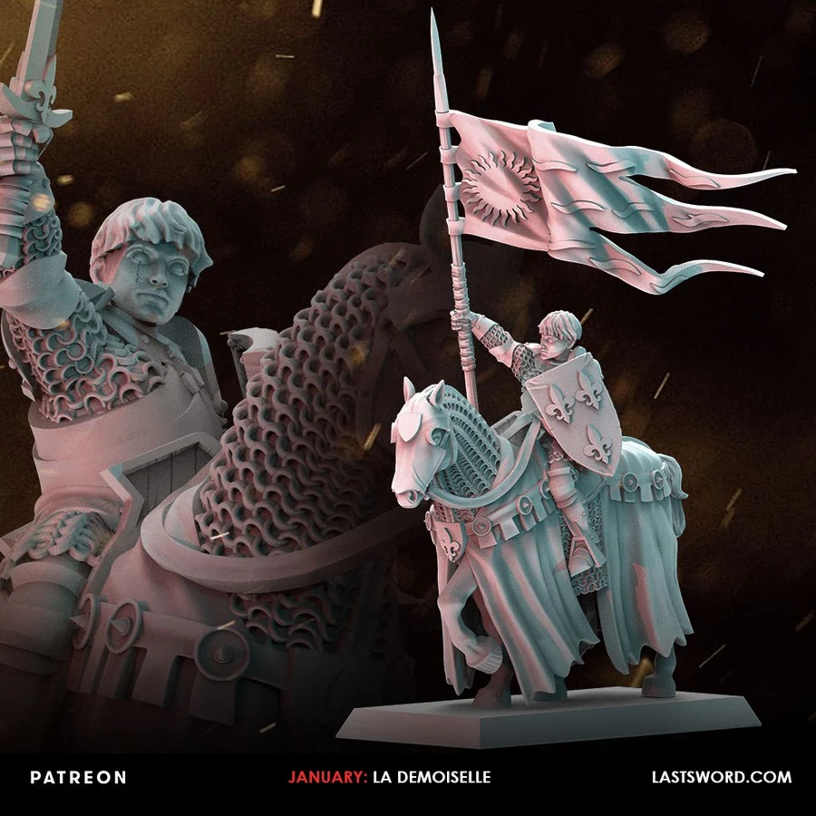 La Demoiselle 3D printable STL model