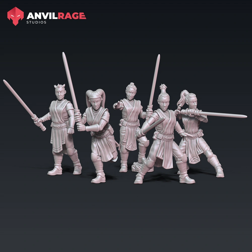 Ladies of the Force — Star Wars 3D printable STL model