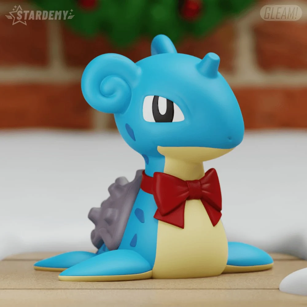 Lapras Christmas — Pokémon 3D printable STL model