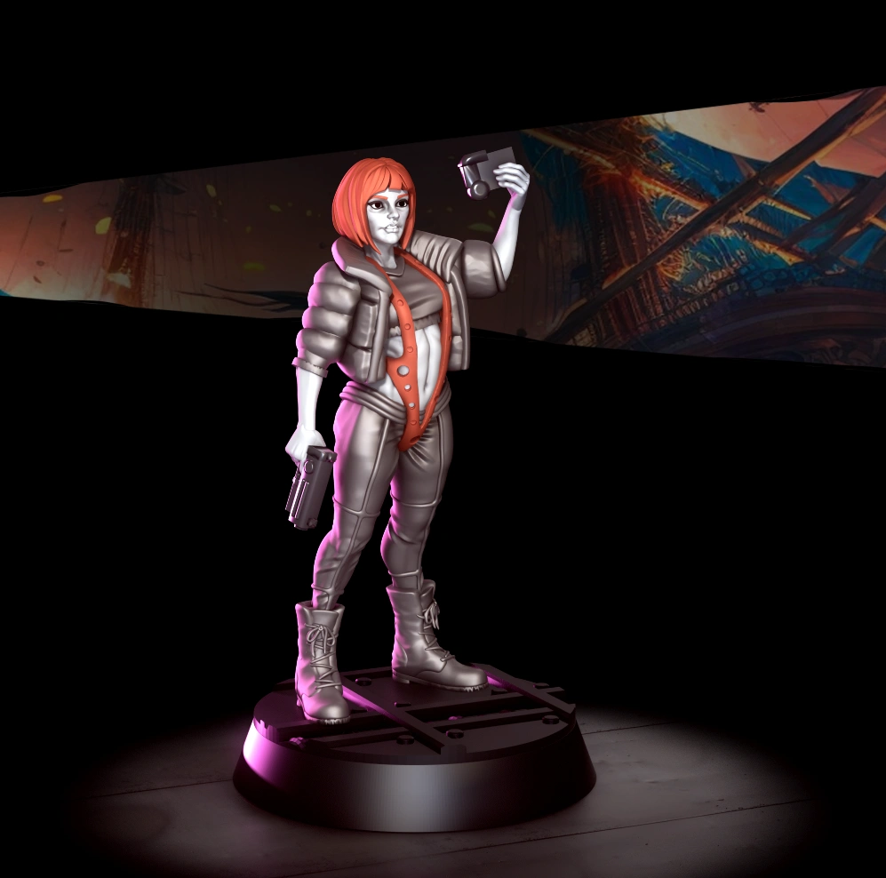 Leelu — The Fifth Element 3D printable STL model