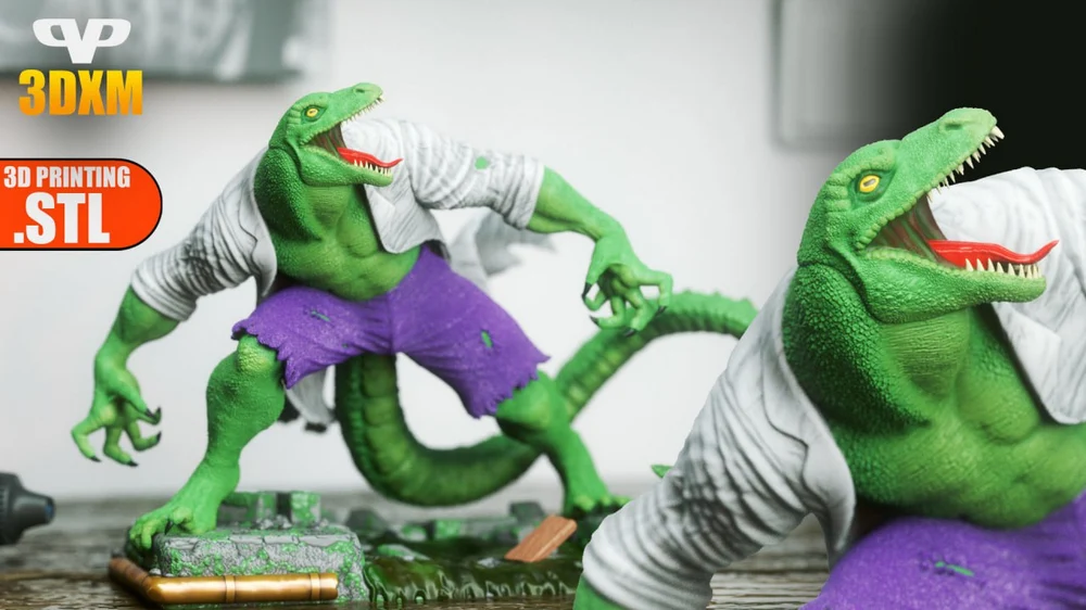 Lizard Stand Alone — Marvel / Spider-Man 3D printable STL model