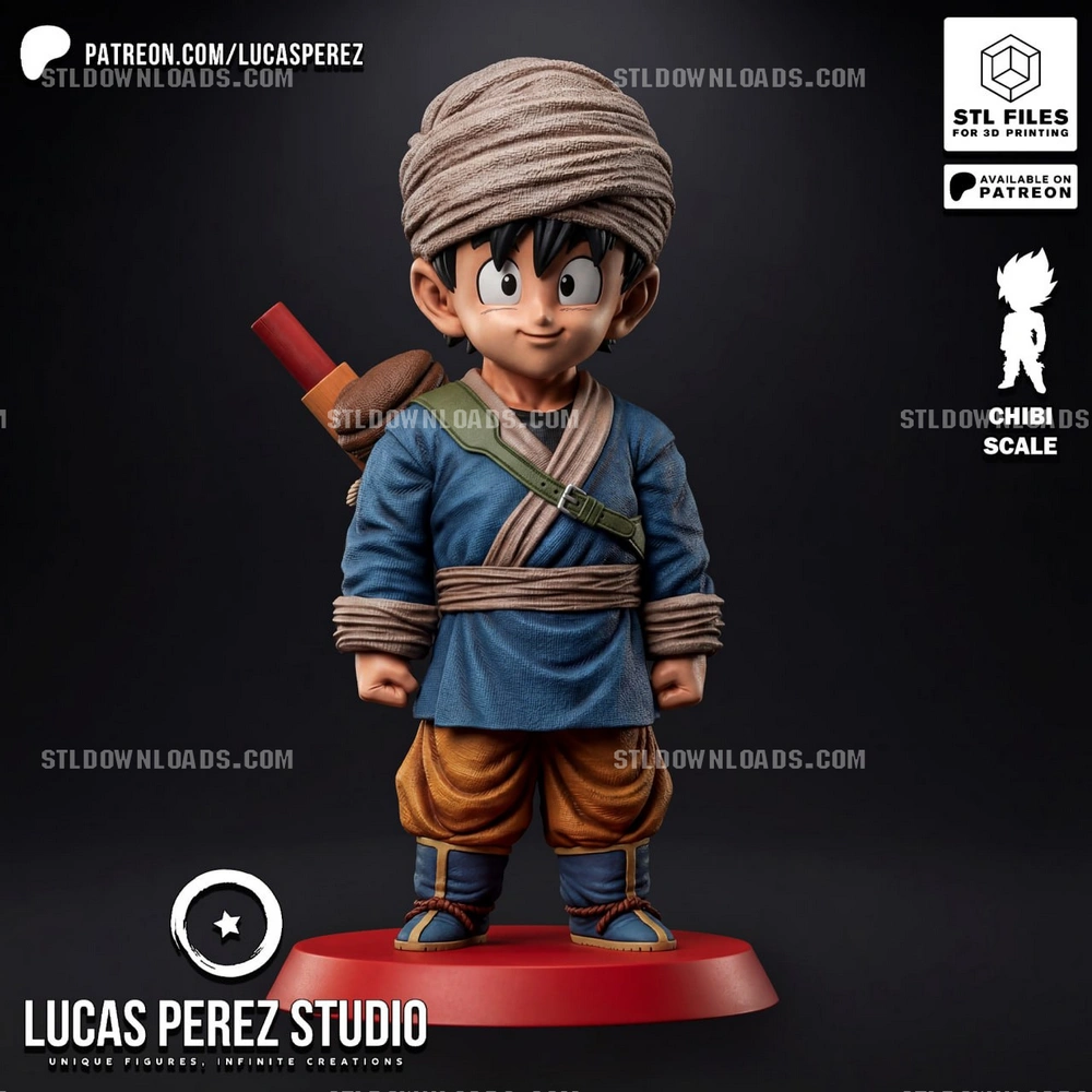 Goku Torneo — Dragon Ball 3D printable STL model