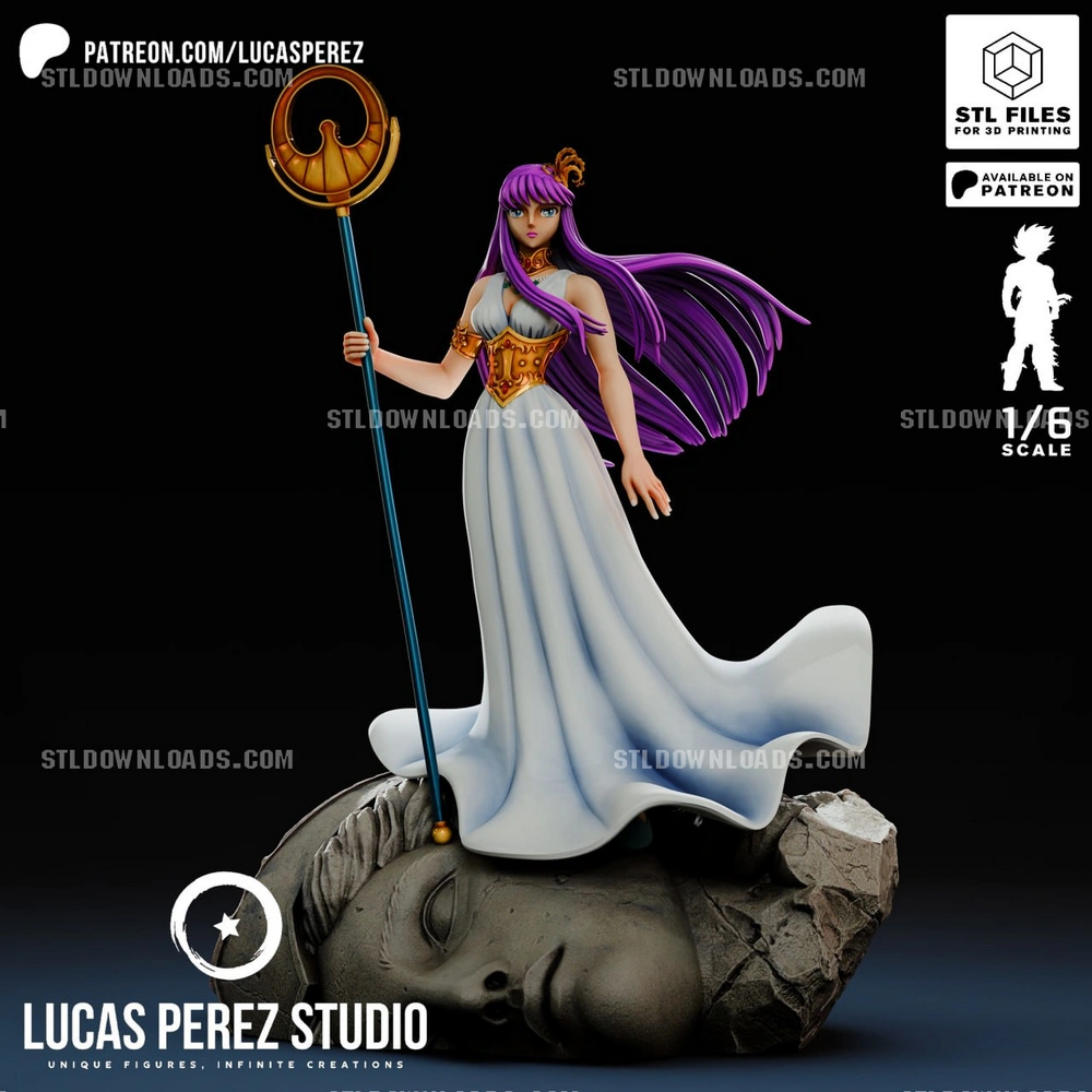 Athena — Saint Seiya 3D printable STL model