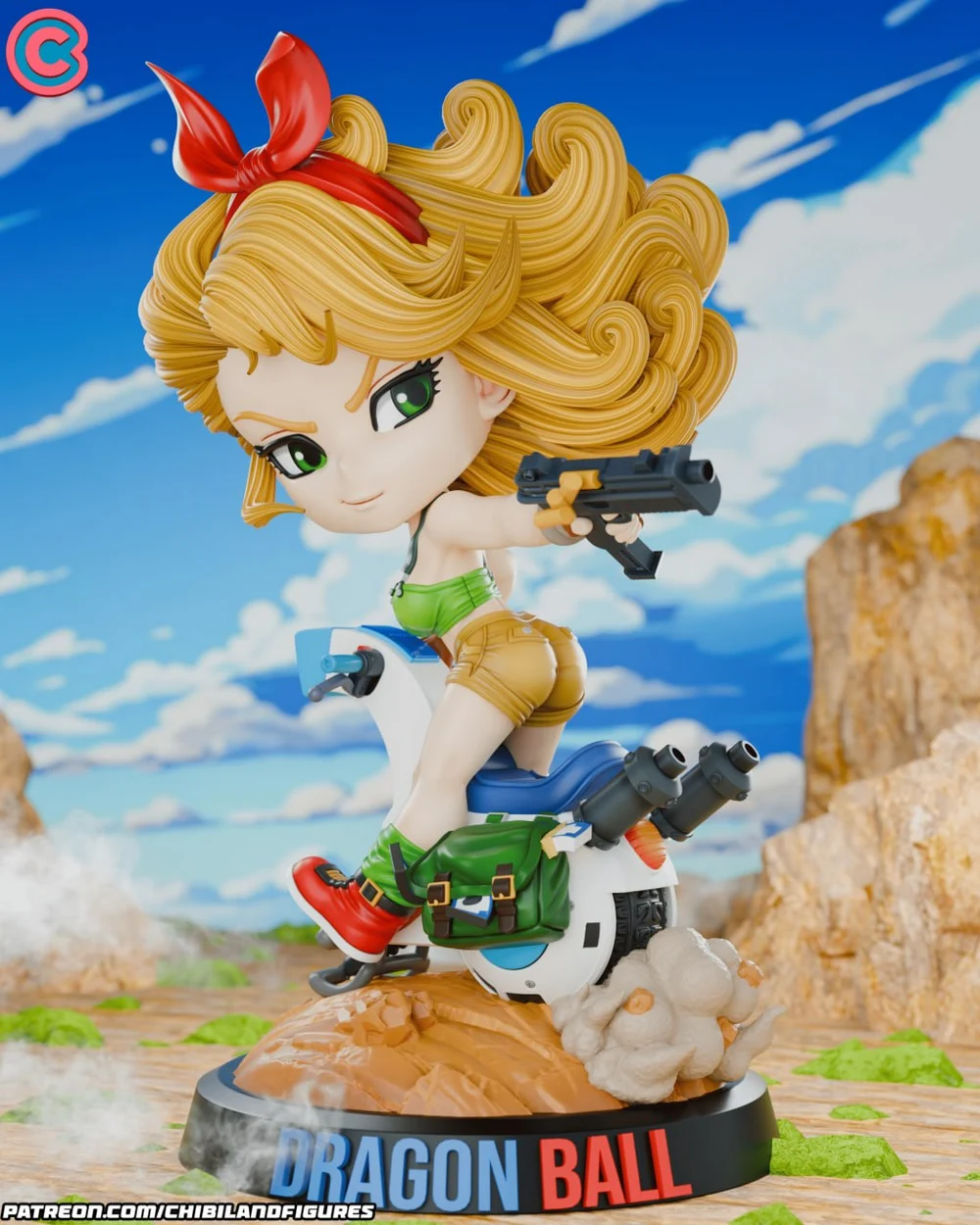 Lunch Chibi — Dragon Ball 3D printable STL model