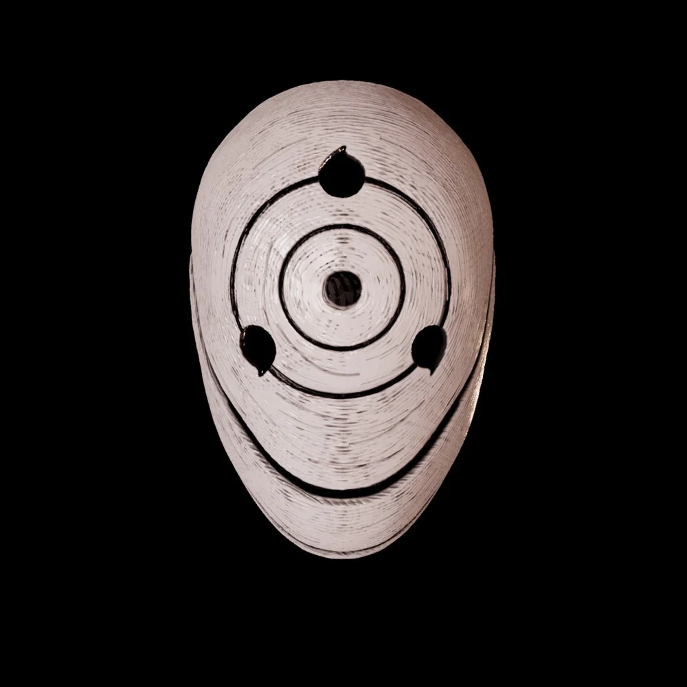 Madara Mask Remake — Naruto 3D printable STL model