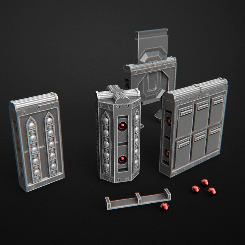 Magnetic Wall Systems STL render Magnetic Wall Systems 3D printable STL model