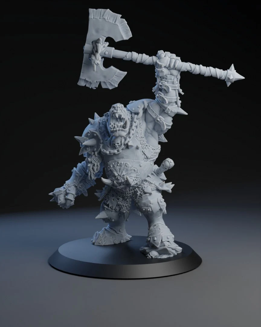 Magnum Orcus – Dungeons & Dragons 3D printable STL model