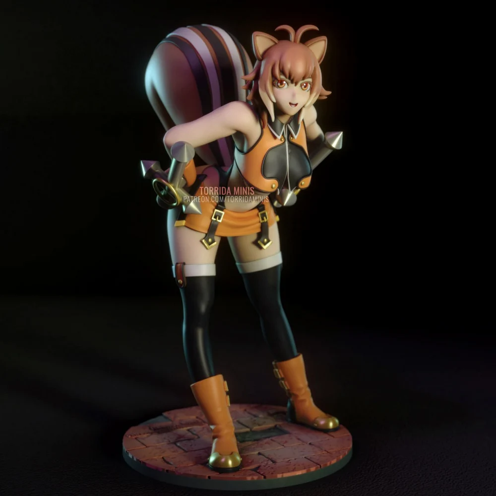 Makoto Nanaya — BlazBlue 3D printable STL model