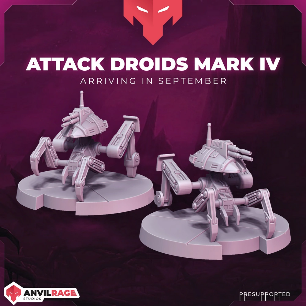 Mark IV Assault Droid — Star Wars 3D printable STL model