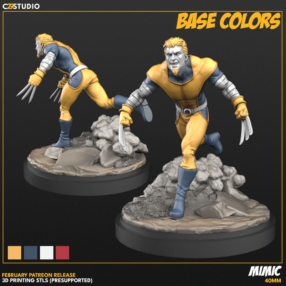 Mimic — Marvel / X-Men 3D printable STL model