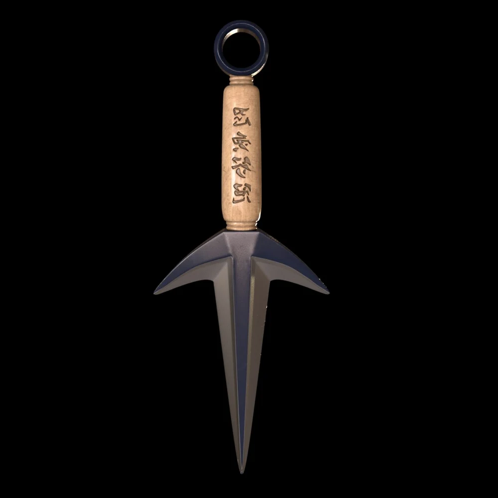 Minato Kunai — Naruto STL render Minato Kunai — Naruto 3D printable STL model
