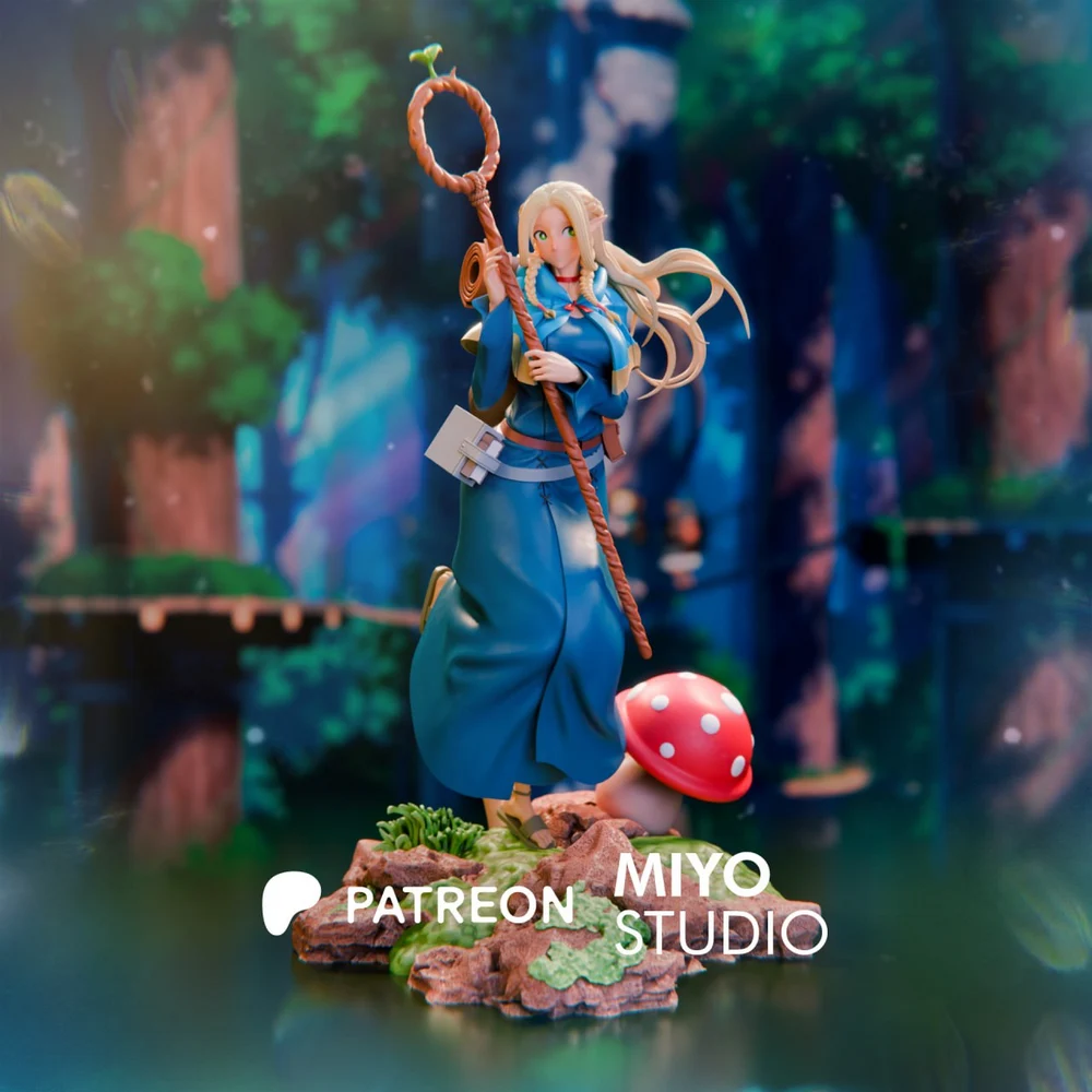 Marcille Donato — Dungeon Meshi 3D printable STL model