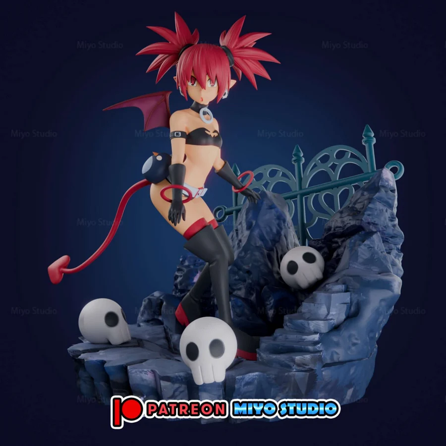 Etna – Disgaea STL render Etna – Disgaea 3D printable STL model