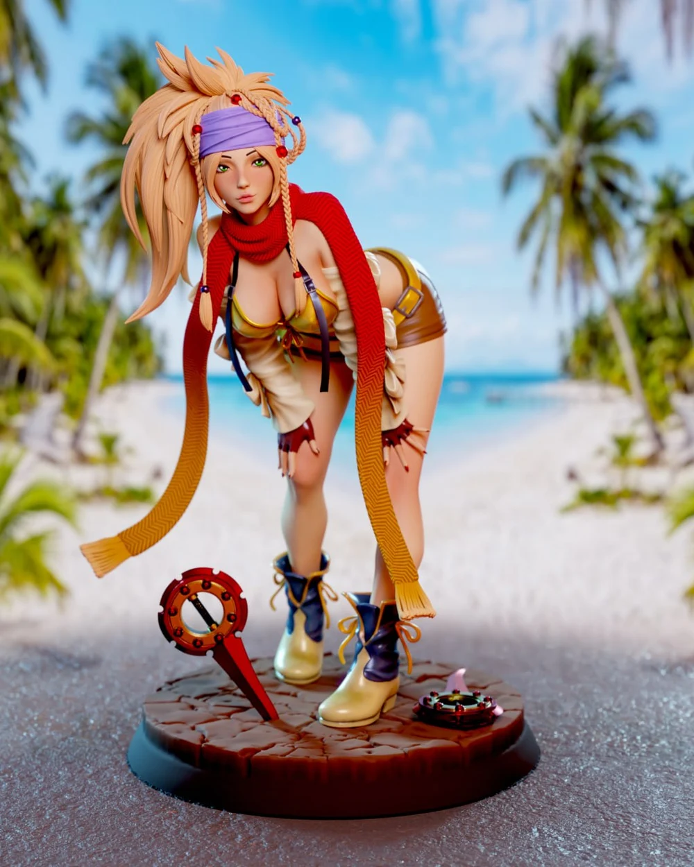 Rikku — Final Fantasy X 3D printable STL model