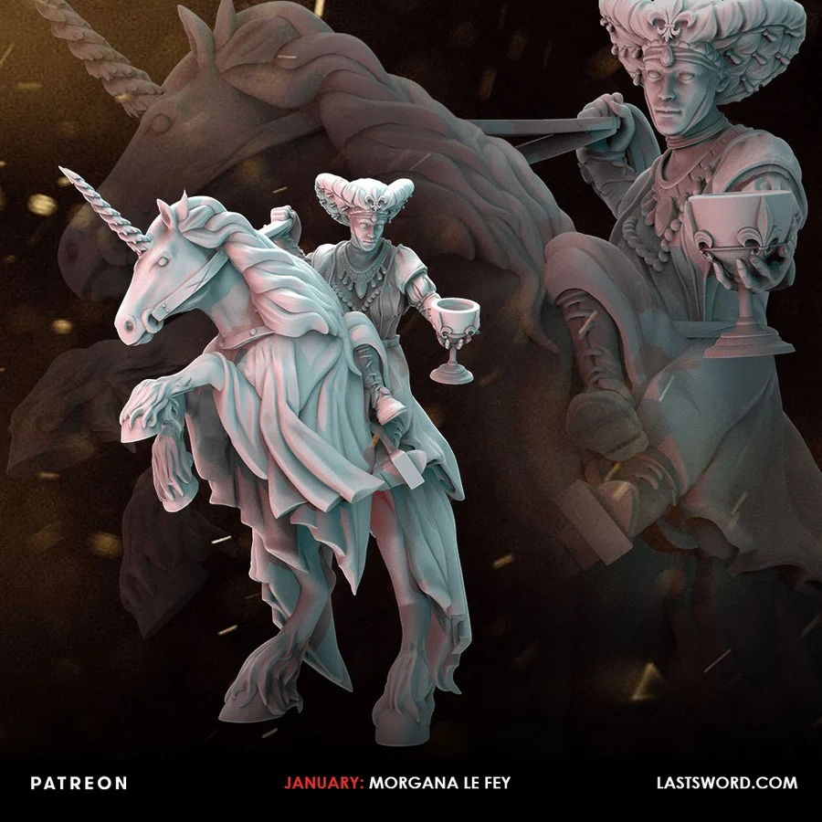 Morgana Le Fay – Arthurian Legends 3D printable STL model