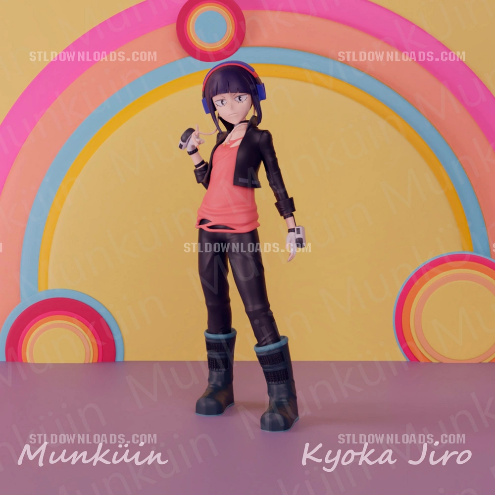 Kyoka Jiro — My Hero Academia 3D printable STL model