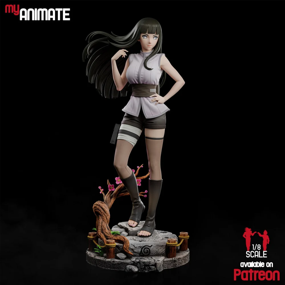 Hinata — Naruto 3D printable STL model
