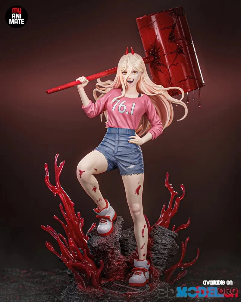 Power — Chainsaw Man 3D printable STL model