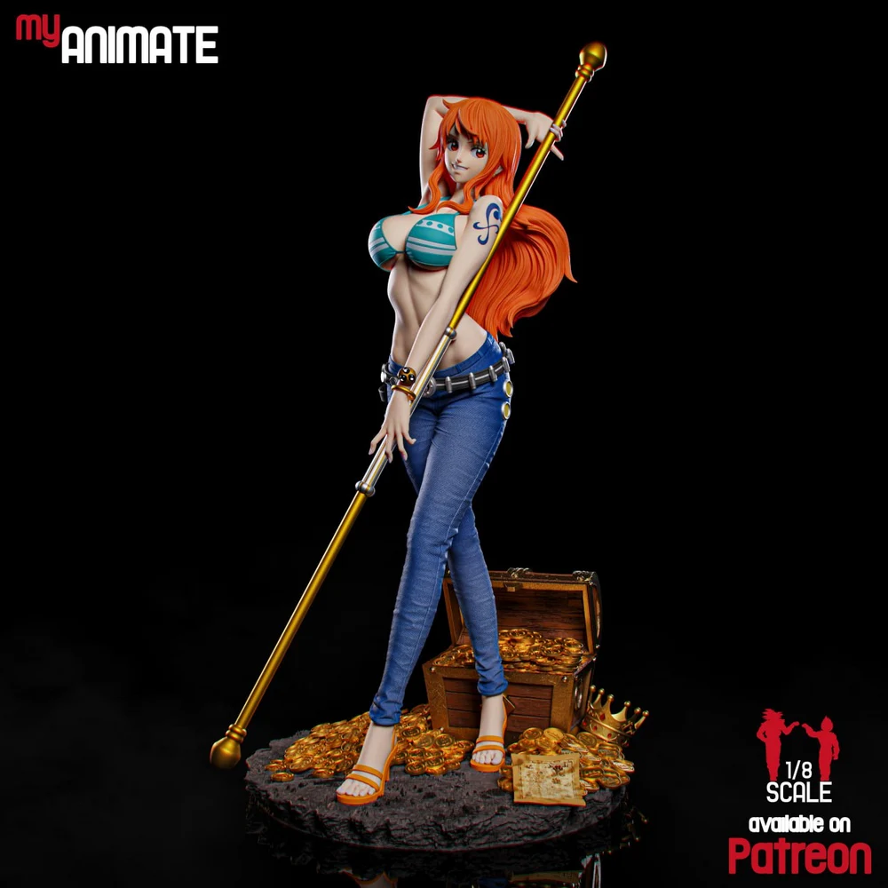 Nami — One Piece 3D printable STL model