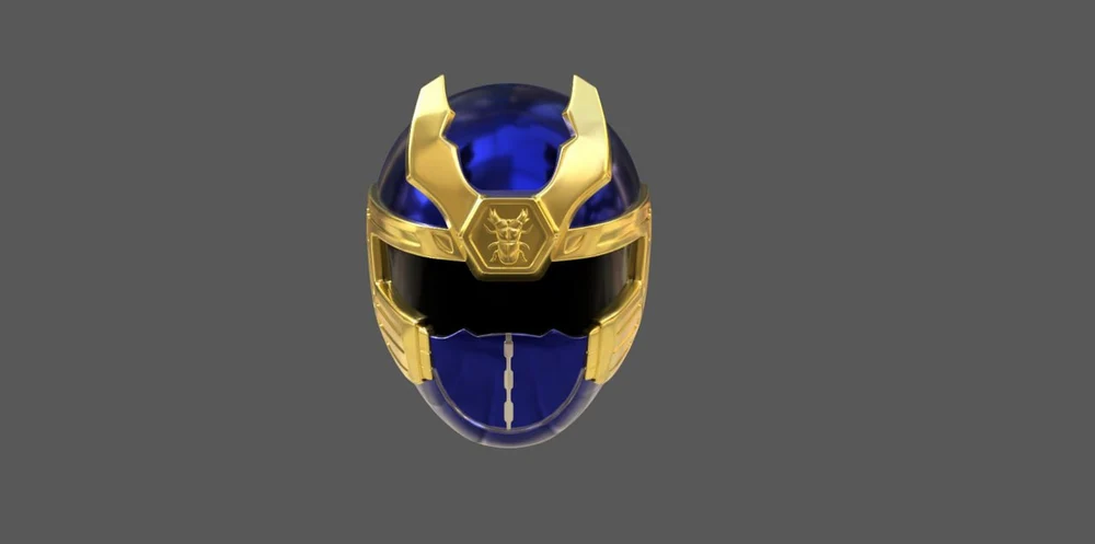 Navy Thunder Ranger — Power Rangers 3D printable STL model