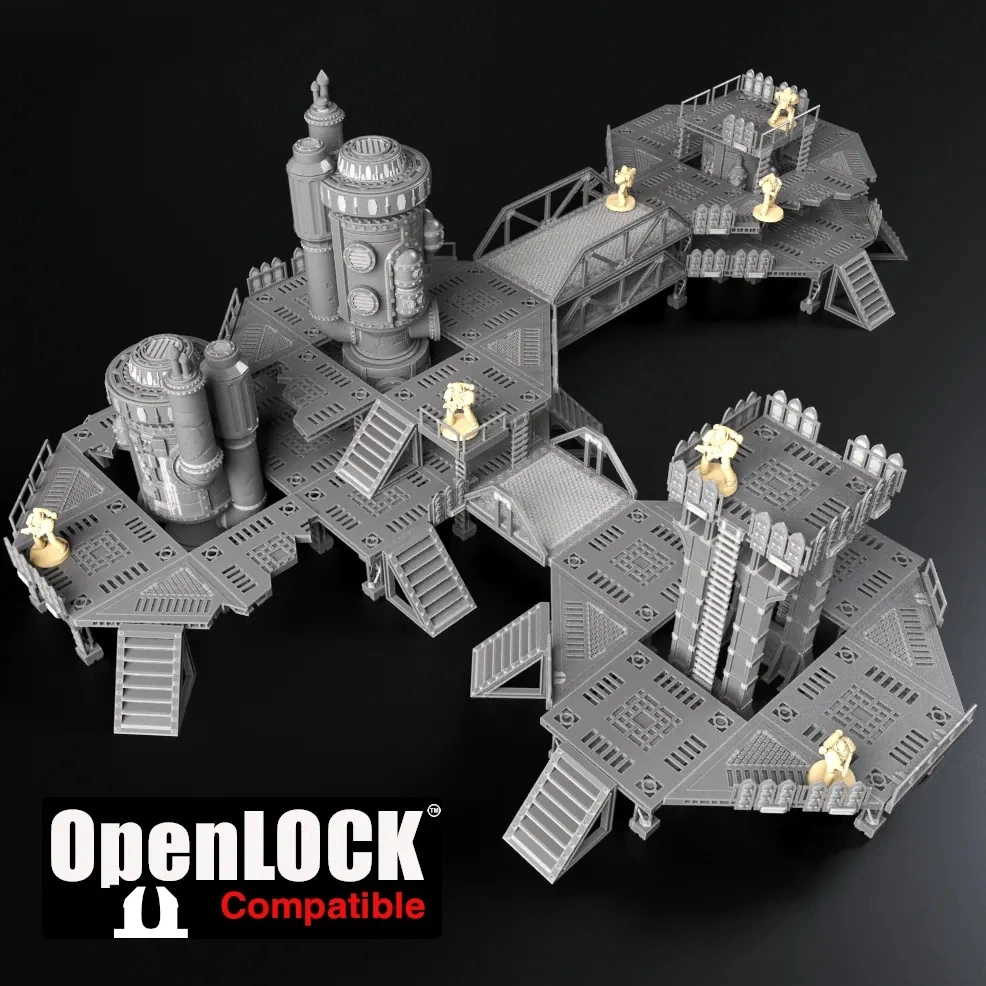 Necromunda Industry — Warhammer 40K (Necromunda) 3D printable STL model