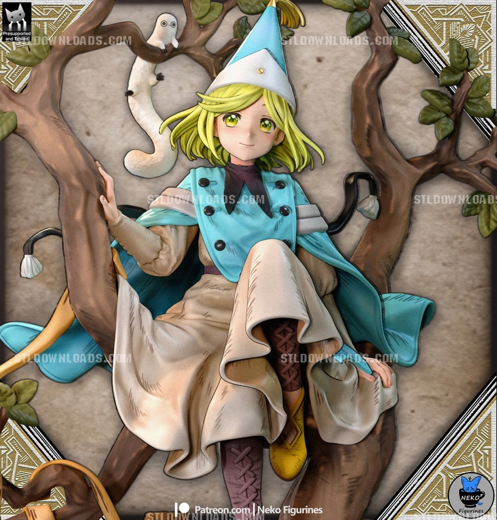Coco — Witch Hat Atelier STL render Coco — Witch Hat Atelier 3D printable STL model