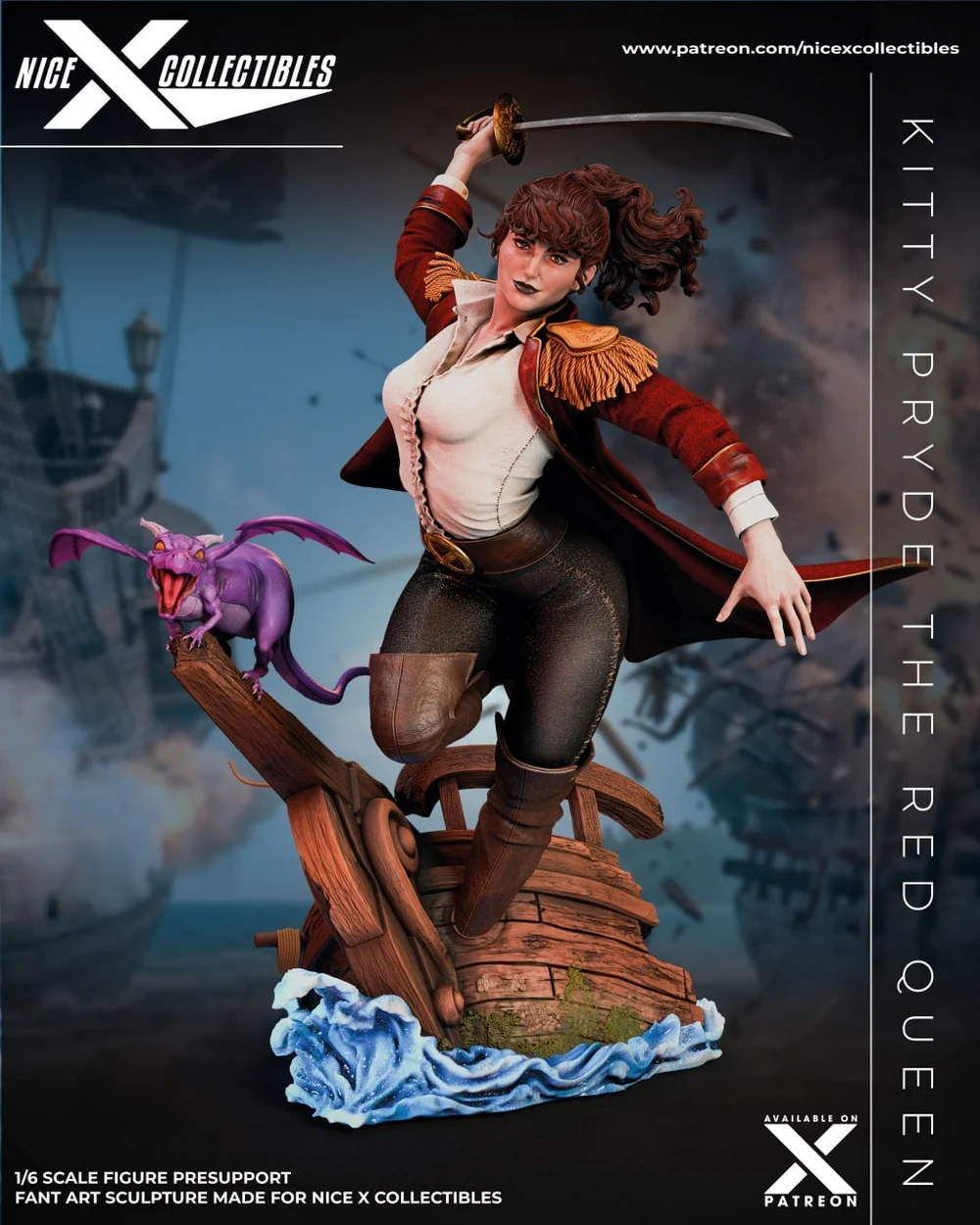 Red Queen — Alice in Wonderland / Resident Evil Alt 3D printable STL model