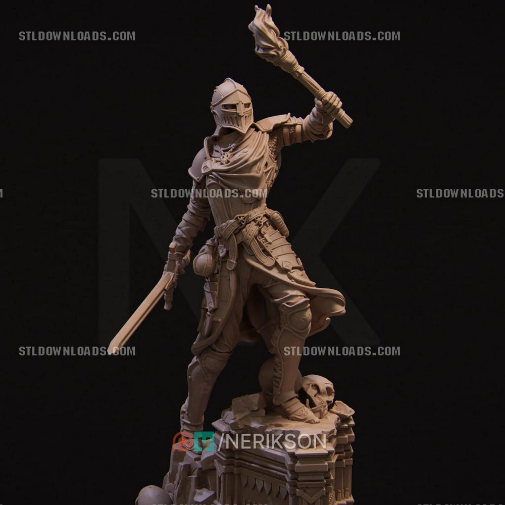 Nameless Hero — Gothic 3D printable STL model