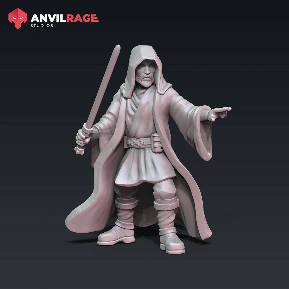 Obi-Wan Kenobi — Star Wars 3D printable STL model